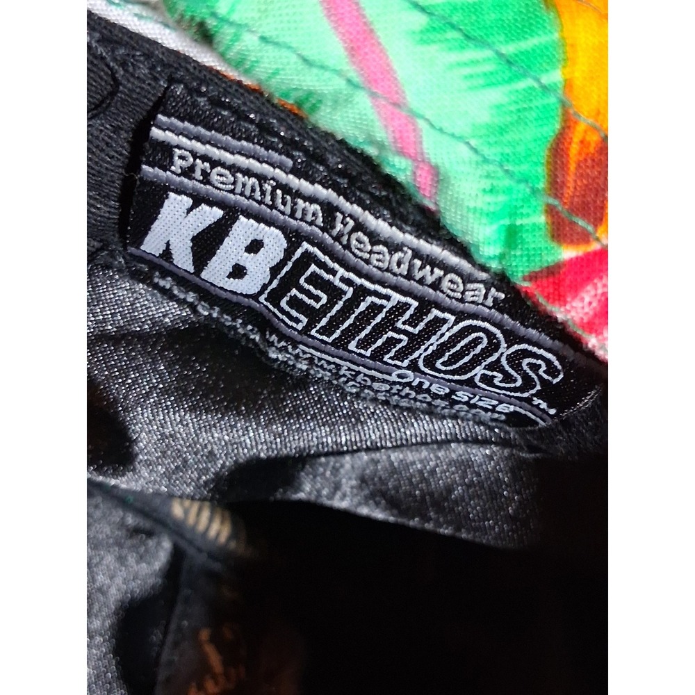 KBETHOS‎ Tropical Floral Bucket Hat Multicolor Cotton Sun Hat One Size - Picture 3 of 5